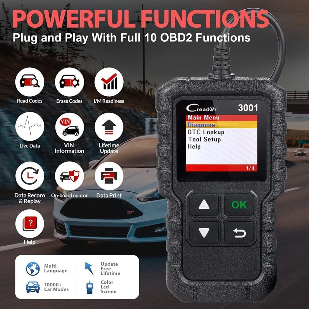 Creader 3001 Lunch OBDII