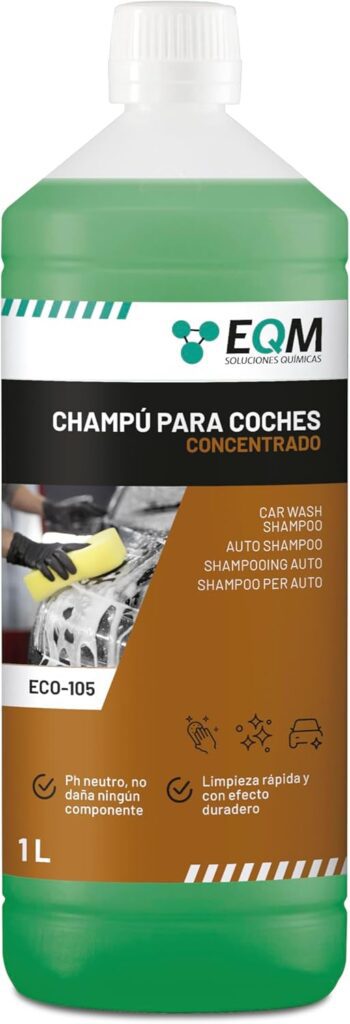 champú concentrado para coche