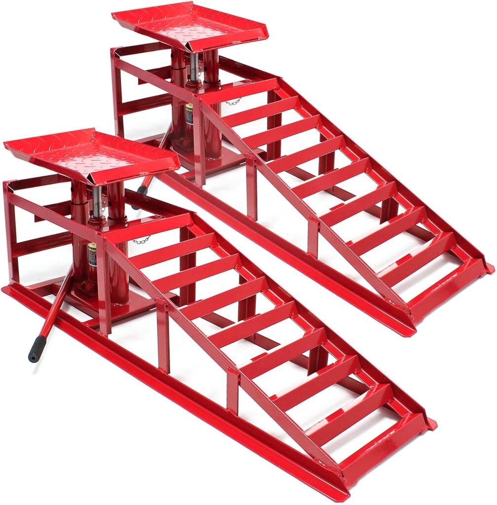 Rampas de carga con gatos incorporados